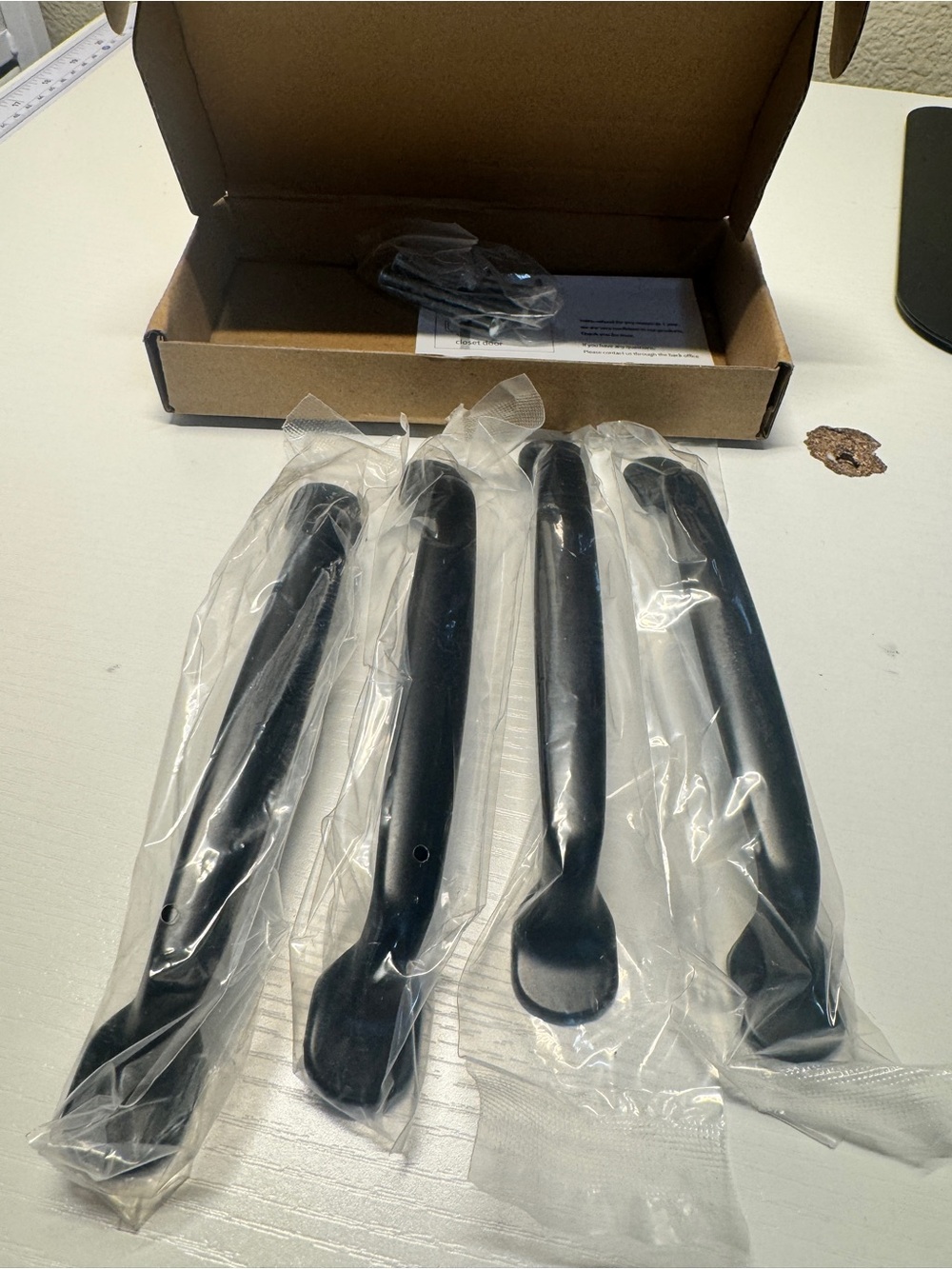 Black Drawer Handles (Set of 4) hardware Decor